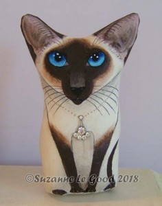 Siamese sealpoint stuffed cprt